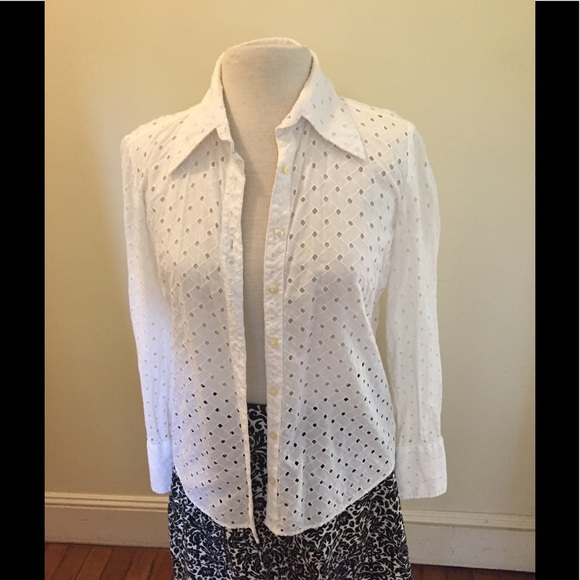 Eyelet Blouse - Picture 1 of 7